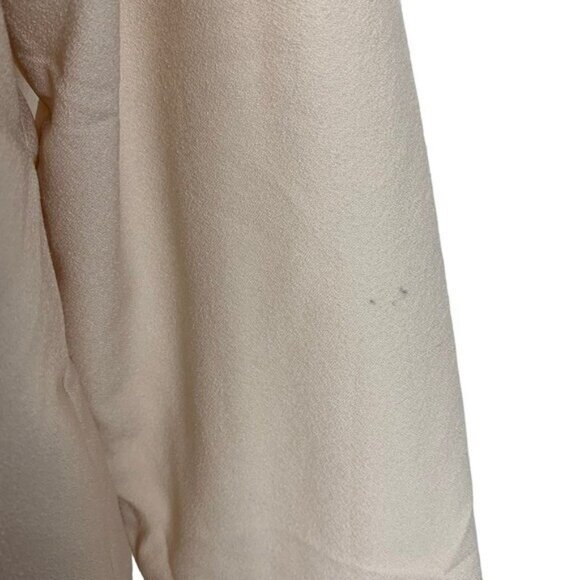 Refka Dress 8 Cream Modest Long Sleeve Pleated NWT Midi Office Wear - Picture 4 of 8